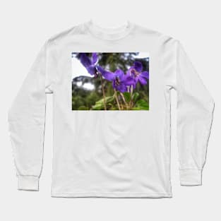 Fragrance Violet Long Sleeve T-Shirt